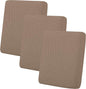 Easy-Going Stretch Individual Chair Couch Cushion Cover Sofa Cushion Furniture Protector Sofa slipcover Soft Flexibility with Elastic Bottom (3-Piece Sofa Cushion Covers, Camel)