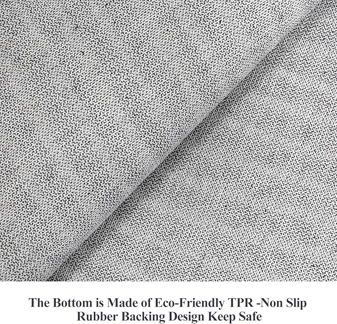 Hallway Washable Runner Rug - 2x10 Kitchen Rugs Entryway Rug Runner Vintage Soft Floor Mat Non Slip Indoor Farmhouse Carpet for Bathroom Living Room Bedroom(2 X 10, Black)