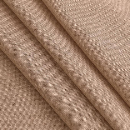 Nanspring Linen Curtains 108 Inches for Baby Girl Bedroom Set Extra Long Back Tab Curtain Light Filtering Semi Sheer Peach Drapes Floor to Ceiling Curtain for Large Windows 52x108,2 Panels