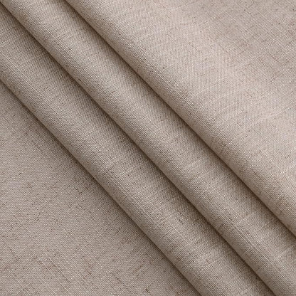 Extra Long Curtain 108 Inches Long 2 Panels Set Back Tab Oatmeal Linen Drapes for Living Room Neutral Farmhouse Light Filtering Semi Sheer Linen Curtains 108 Inch Length for Large Window 9 FT Tall