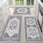HEBE Boho Kitchen Rug Sets 3 Piece with Runner Non Slip Kitchen Rugs and Mats Washable Kitchen Mats for Floor Thick Kitchen Floor Mat Carpet Runner Rugs for Hallway Laundry Holiday Decor