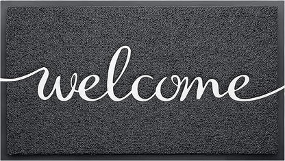 EARTHALL Funny Welcome Mats, Front Door Mat for Outside Entry, Doormat Outdoor/Indoor Entrance, Rugs Entryway Indoor, Outdoor Home Porch Decor 30"x17.5"