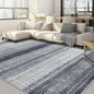 Nakagishi Area Rugs 9x12 Living Room Rug: Washable Boho Large Neutral Modern Soft Stain Resistant Indoor Floor Non-Slip Moroccan Accent Carpet for Bedroom Nursery Kid Playroom Office Dining Room- Blue