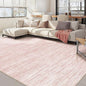Nakagishi 9x12 Area Rugs Living Room: Washable Large Vintage Rug Neutral Non-Slip Soft Stain Resistant Indoor Carpet for Bedroom Nursery Dining Room Office Playroom - Pink-01