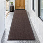 OLANLY Front Door Mat Indoor Outdoor Entrance, Waterproof Heavy Duty Doormat, Fade Resistant, Low Profile, Easy Clean Patio Porch Welcome Floor Mats for Entry, 71x30, Tan