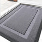 OLANLY Front Door Mat Indoor Outdoor Entrance, Waterproof All-Season, All-Weather Doormat, Sturdy Natural Rubber, Low Profile, Easy Clean Patio Porch Entryway Mat, 29.5x17, Classic Gray
