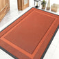 OLANLY Front Door Mat Indoor Outdoor Entrance, Waterproof All-Season, All-Weather Doormat, Sturdy Natural Rubber, Low Profile, Easy Clean Patio Porch Entryway Mat, 47x32, Vermillion Red