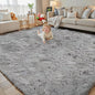 8x10 Area Rugs for Living Room Bedroom Rug, Large Shaggy Soft Plush Furry Bedside Rug, Area Rugs for Home Decor (Light Grey, 8x10 Feet)