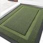 OLANLY Front Door Mat Indoor Outdoor Entrance, Waterproof All-Season, All-Weather Doormat, Sturdy Natural Rubber, Low Profile, Easy Clean Patio Porch Entryway Mat, 29.5x17, Classic Green