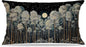 Rustic William Morris Inspired Night Forest Green Moon Pillow Covers 12x20 Double-Sided,Vintage Botanical Nature Landscape Decorative Throw Pillow Covers for Home Bedroom Living Room