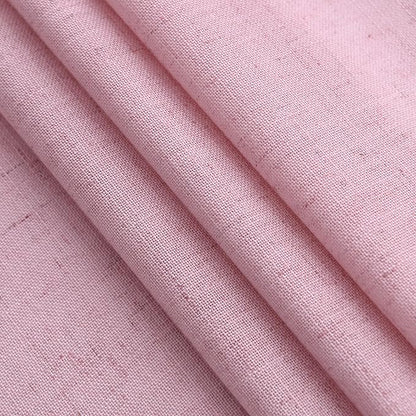 Nanspring Rose Linen Curtains 102 Inches Long 2 Panel Set Back Tab Rod Pocket Semi Sheer Light Filtering Burlap Style Extra Long High Window for Neutral Farmhouse Decor Curtains in Living Room 52x102