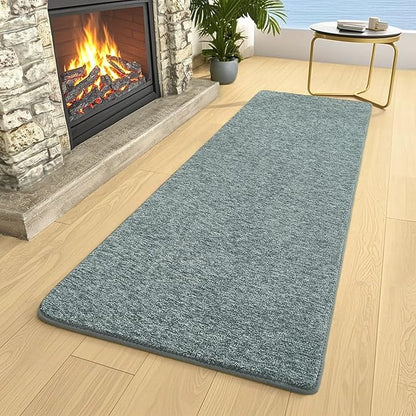 AROGAN Washable 2x6 Runner Rug for Hallway, Long Runner Rugs wtih Soft Memory Foam for Bedroom, Non Slip Backing Carpet Runners for Hallways, Kitchen, Bathroom, Entryway Home Decor, Grey