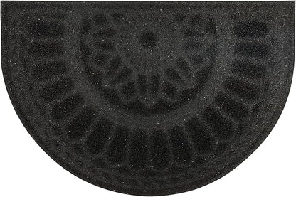Mohawk Home Swirl Style Casual Ornamental Charcoal 2' X 3' All Weather Outdoor Door Mat Perfect for Porch, Garage