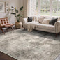 BEIMO Area Rugs 10x14 for Living Room Bedroom, Modern Abstract Machine Washable Rug, Large Soft Low Pile Floor Carpet with Non Slip Backing for Dining Room, Grey