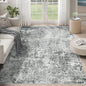 5x7 Area Rugs for Living Room, Washable Modern Abstract Large Area Rug Neutral Soft Non Slip Kids Rug Stain Resistant Indoor Carpet for Bedroom Nursery Dining Room Playroom(Grey, 5'x7')