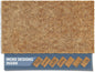 Barnyard Designs Doormat Welcome Mat for Outdoors, Large Front Door Entrance Mat, Brown (Blank, 30x17)