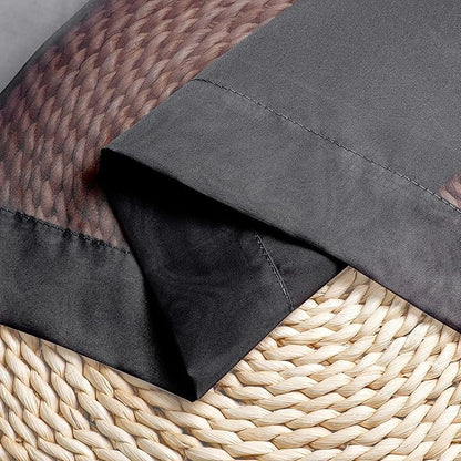 Chyhomenyc Black Sheer Tier Curtains 24 Inch Length, Small Window Curtains Treatment for Bathroom/Living Room/Cafe/Basement, Short Voile Curtain Tiers, 42W x 24L, Rod Pocket, 2 PCS